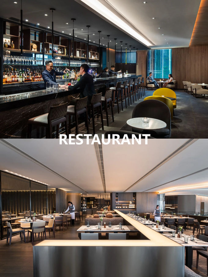 OEM Hospitality Hotel Bedroom Furniture Modern Walnut Wood Finish 2