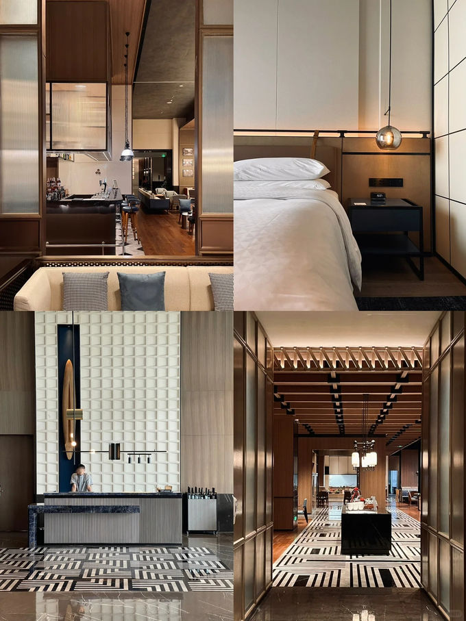 Commercial Luxury Hotel Suite Wooden Bedroom Furniture Set Custom 3