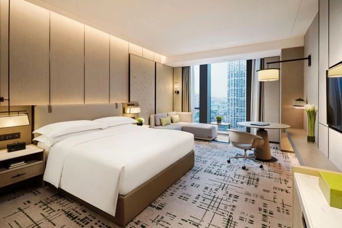 Standard Plywood Hotel Guest Room Furniture Full Supply Customization 3