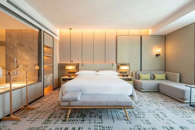 Standard Plywood Hotel Guest Room Furniture Full Supply Customization 6