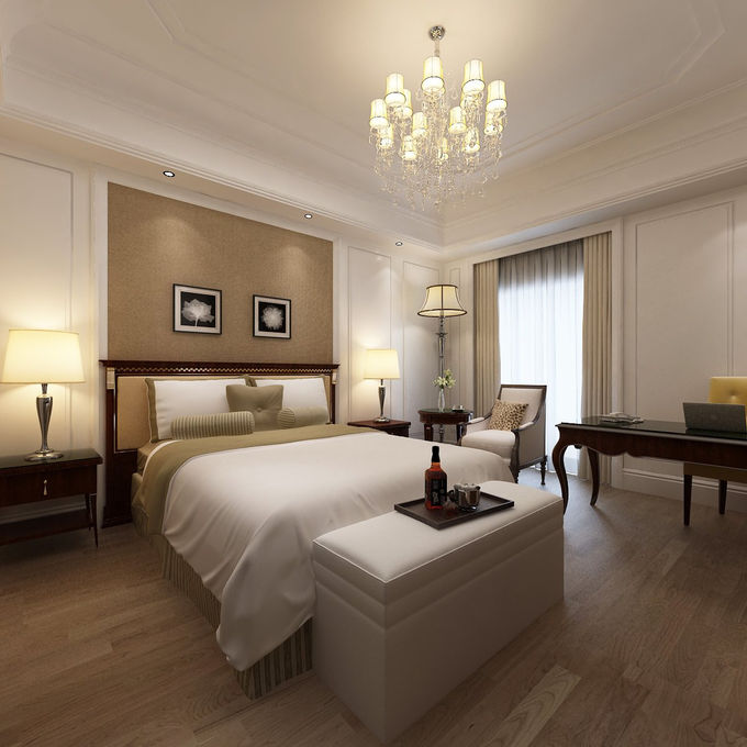 Upscale 5 Star Hotel Bedroom Furniture Luxurious For Business Area 3