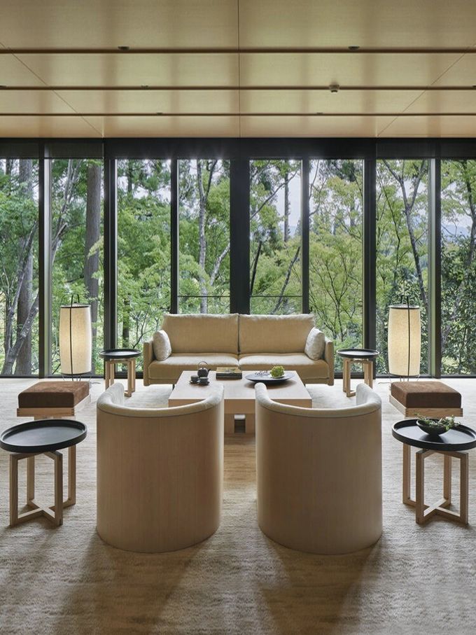 Modern Interior Star Hotel Logs Custom Solid Wood Furniture 5