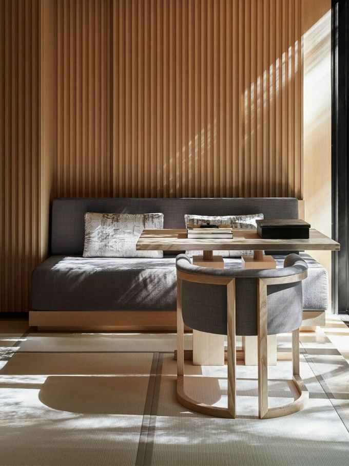 Modern Interior Star Hotel Logs Custom Solid Wood Furniture 3