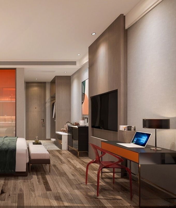 Brand Star Hotel Bedroom Furniture Refurbishment Sample Room Furniture Full Set Customized 6