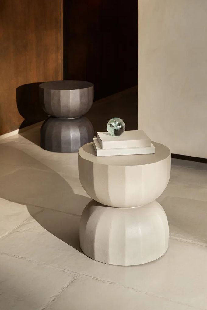 Creative Wooden Occasional Side Table Modern Hotel Accent Low Tables 6