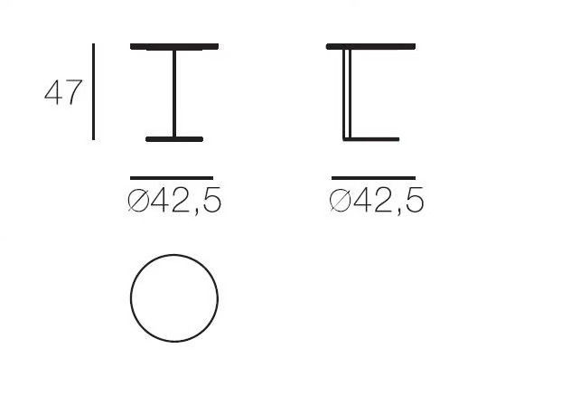 Flexible C Table Sofa Chair White Marble Finish Iron Base Side Table 8