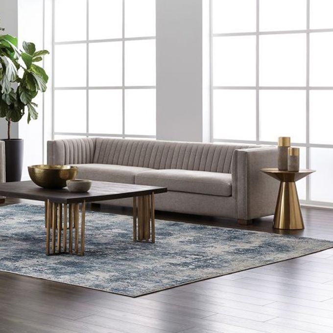 Luxury Sofa Side Table Sideboard Metal Round Corner Table Modern Small 5