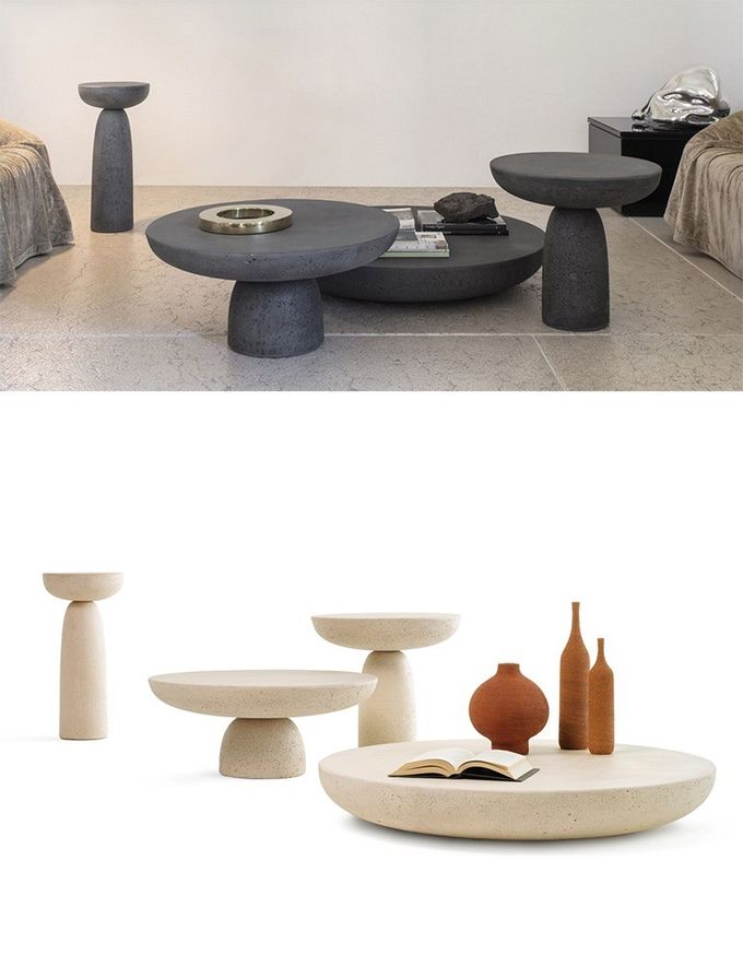 Wood In Painting Hotel Coffee Table Small Round Side Tables 3