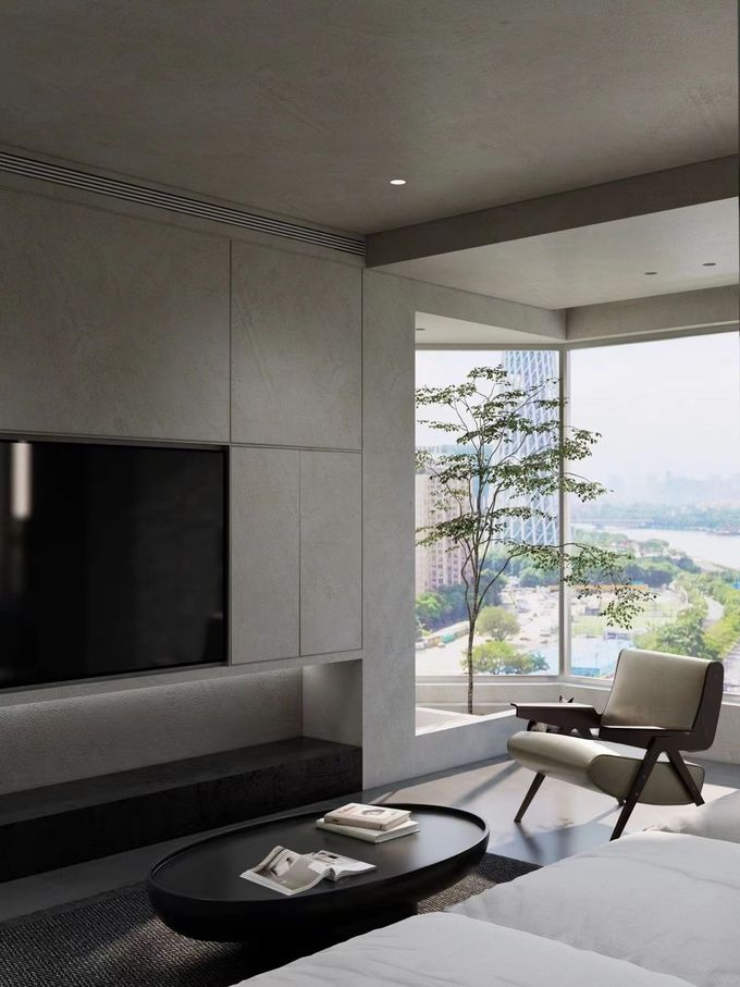 Black Fiberglass Oval Coffee Table Creative Premium Feeling Shaped High Durability 7