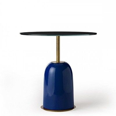 Fiberglass Painted Base Hotel Coffee Table Round Metal Corner Couch Side Table 6