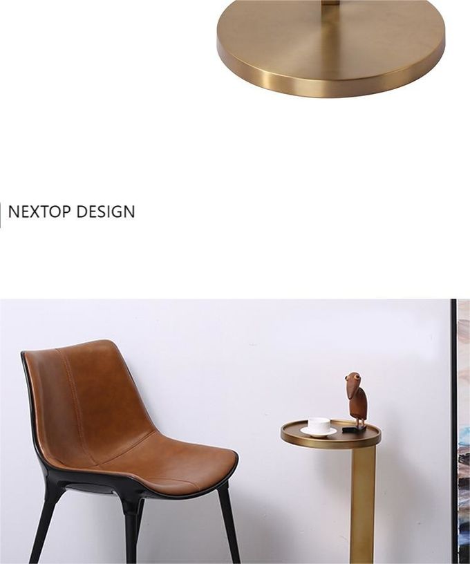 Hotel Golden Metal Side Table Modern High End Interior Furniture Customisation 3