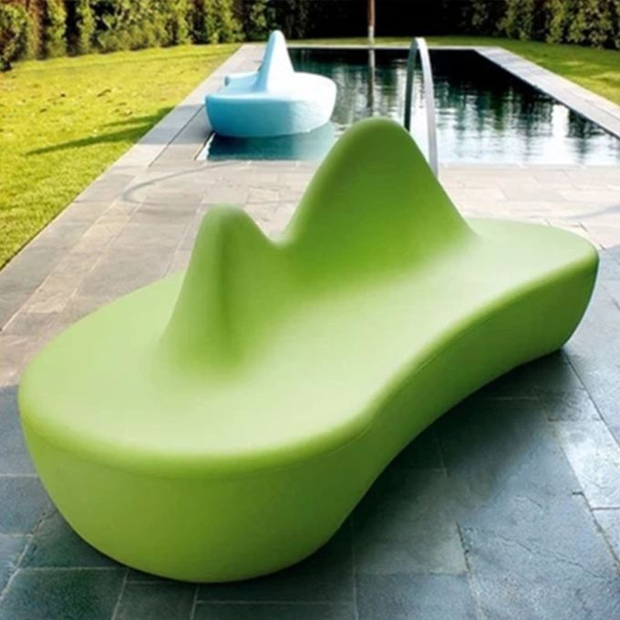 Custom Commercial Hall Lounge Public Sofa Chair Undertake Fiberglass Projects 7