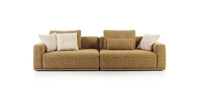 Modular Sofa Accepts Customisation 5 Star Hotel Sofa With Upholstered Cabinets 6