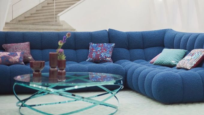 Roche Bobois Sofa Comfort Combo Sofa Set Hotel Lobby Office Reception Furnishing 9