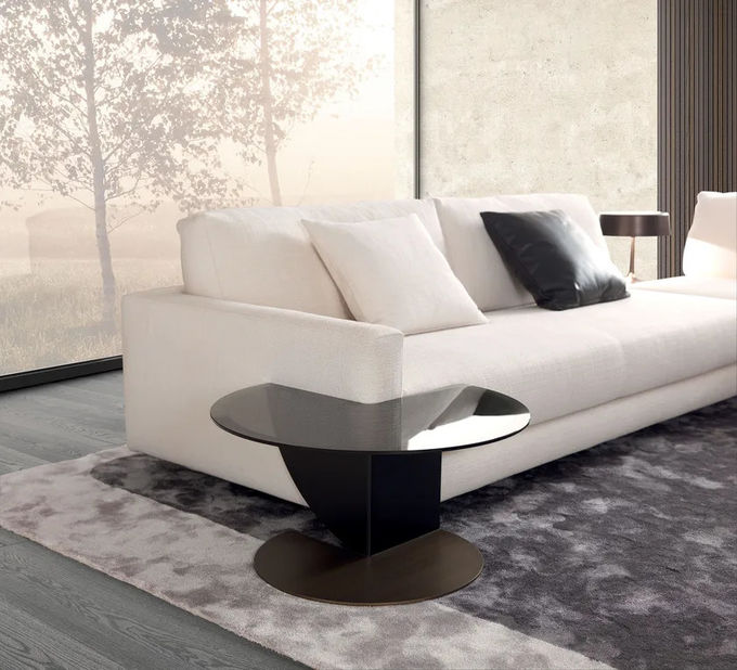 Modern Elegance: High Standard L-Shaped Fabric Sofa For Hotel,Office,Villa Luxury 5