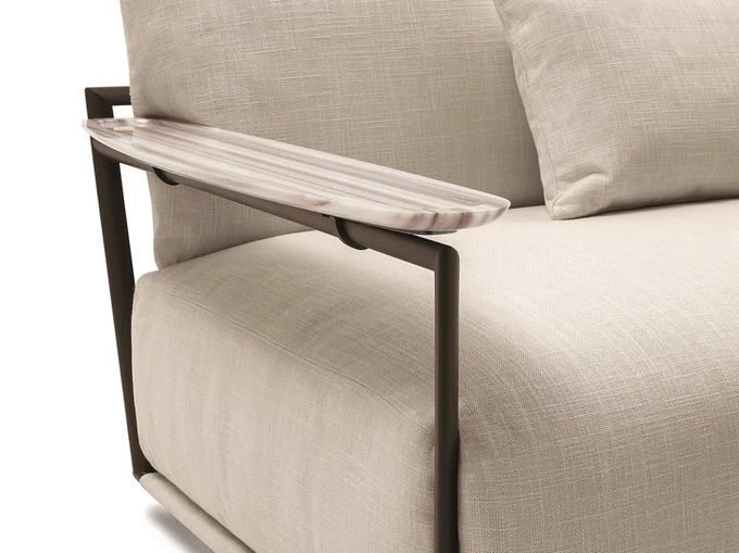 Versatile Large L-Shaped Sofa Hotel Casual Waiting Multi-Functional Social Sofa 6