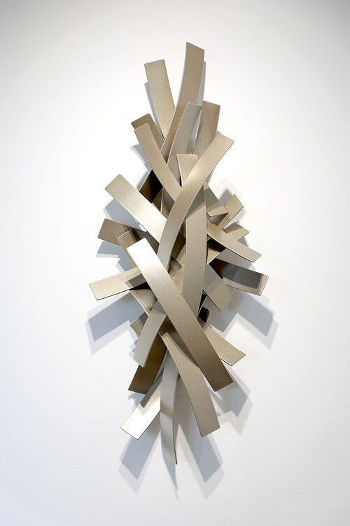 Bespoke Modern Artwork Metal Wall Hanging Decor For Hotel Lobby Suite