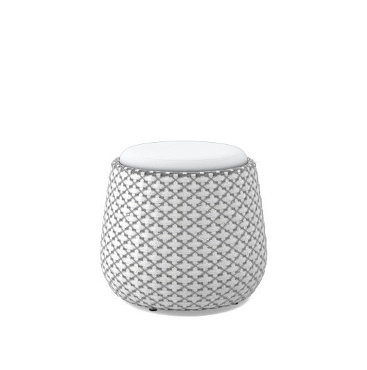 Modern Minimalist Style Rattan Hotel Sofa Chair Set For Outdoor 3