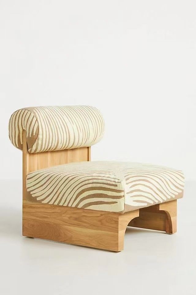 Luxury Hotel Room Leisure Fabric Armchair Single Set Customization 3