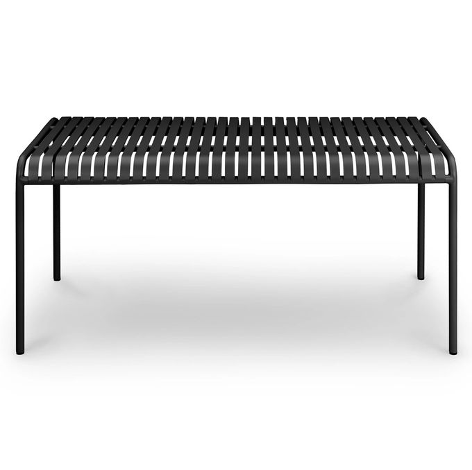 5 Star Hotel Minimalist Style Outdoor Black Dinning Table For 6 0