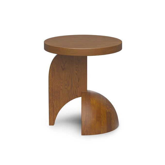 5 Star Hotel Room Minimalist Style Solid Oak Wood Side Table 1