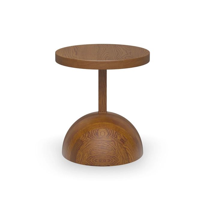 5 Star Hotel Room Minimalist Style Solid Oak Wood Side Table 2