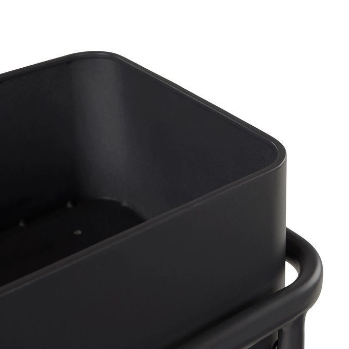 5 Star Hotel Luxury Outdoor Black Metal Flowerpot 5