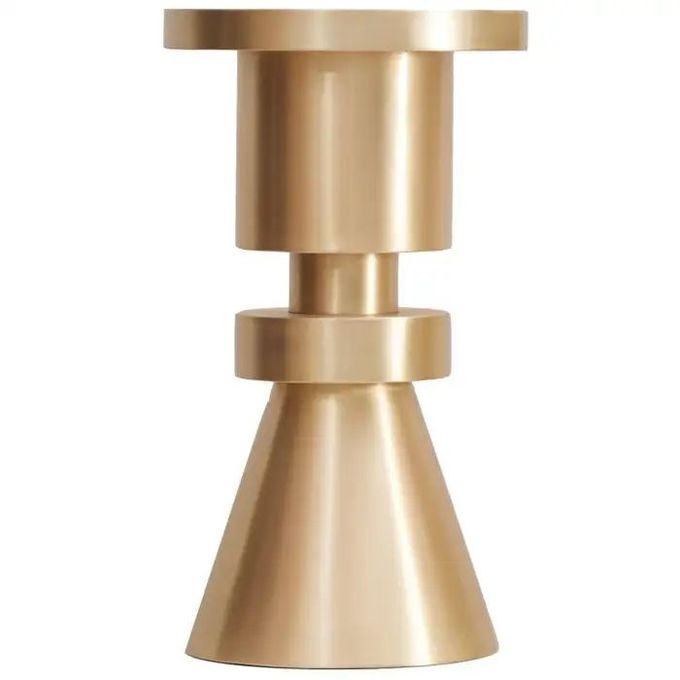 Antique Brass 5 Star Hotel Restaurant Bar Metal Chess Stool 6