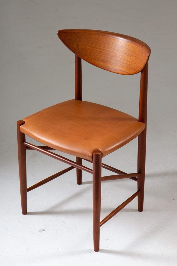 High End Hotel Restaurant Modern Solid Wood Dinning Chair 4