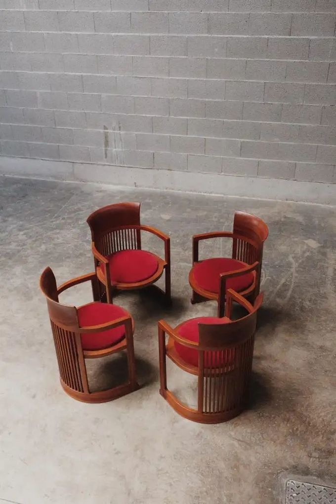 High End 5 Star Hotel Restaurant Furniture Wood Dinning Chair 8 Sets 2