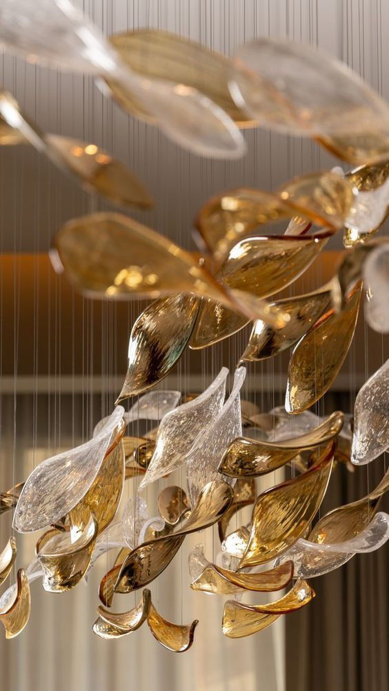 DALI Dimming Pendants Elegant Acrylic Design Ceiling Lighting For Modern Hotel 3