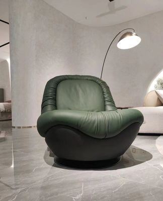 Good price Commercial Light 360° Rotating Chair Cowhide Luxury Office Home online