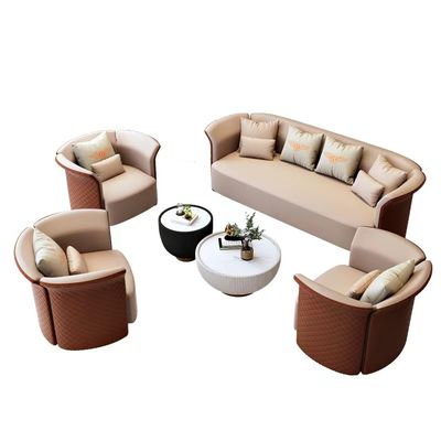 Good price Club Guest Office Waiting Sofa Luxury Hotel Lobby Round Sofa online