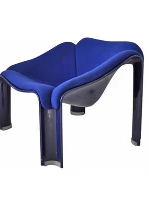 Nordic Hotel Lobby Furniture Fiberglass Shaped Space Backrest Leisure Chair
