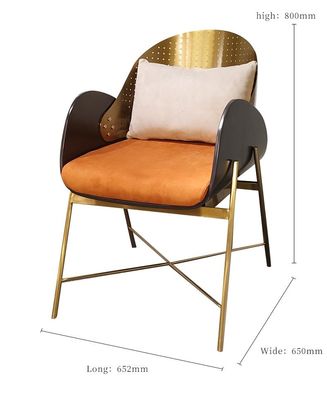 Good price Creative Custom Stainless Steel Dining Chair For Office Building online