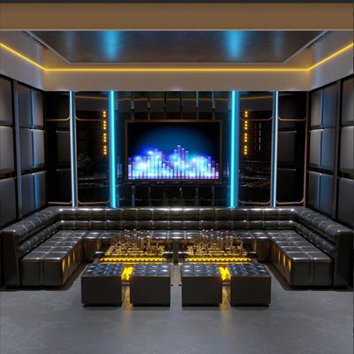 Good price High Grade Multi Function Bar Hotel Coffee Table With Black Sofa Set online