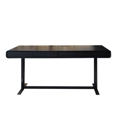 Italian Style Simple T Leg Writing Desk for Commercial Home