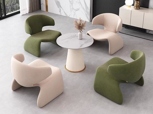 Buy Luxury Hotel Lobby Leisure Furniture Sofa Chair Table And Chair Set Custom Size online manufacture