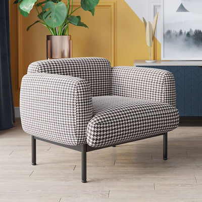 Buy Hotel single sofa chair bedroom sofa custom fabric leisure chair online manufacture