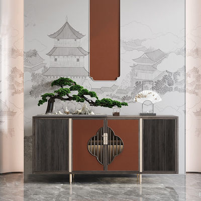 Good price Hotel Solid Wood Deluxe Sideboard Customised Sideboard Storage Cabinet online