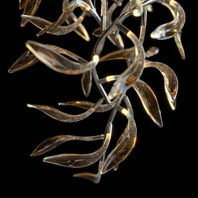 Good price CRI90+ Infinity Large Fishtail Chandelier Hotel Public Commercial Hall Pendants online